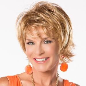  Toni Brattin Pixie Cut Blonde Highlights  Synthetic Quality Wig